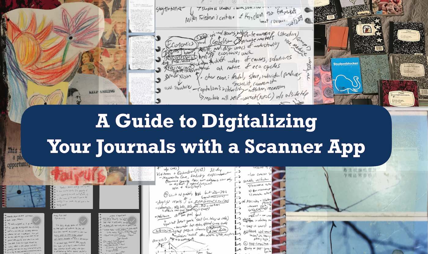 Paper to Paperless: A Guide to Digitalizing Your Journals with a Scanner App