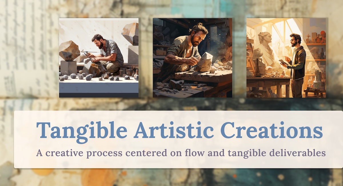 Tangible Artistic Creations: Why Creative Output Matters