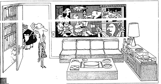 Quino's Politicial or Editorial Cartoon about Class: After