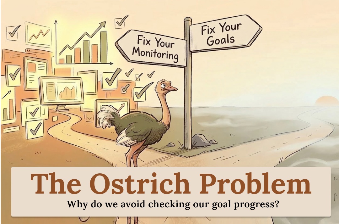 The Ostrich Problem: Why do we avoid checking our goal progress?